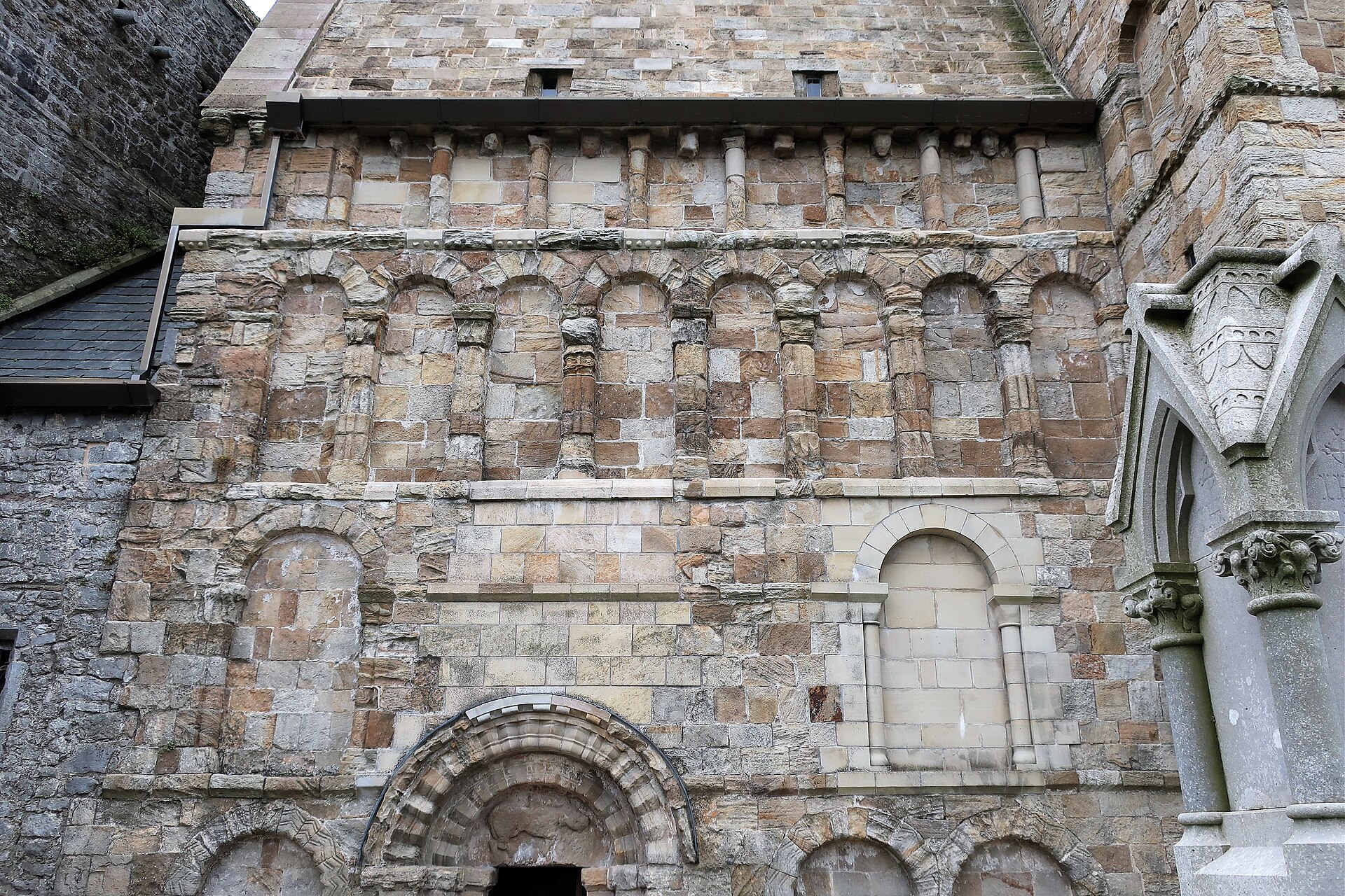 Cormac's Chapel nestled beside the great cathedral