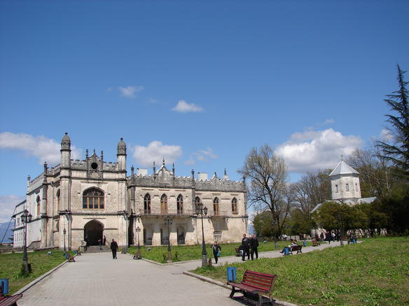 The Dadiani Palace of the princes of Mingrelia in Zugdidi, western Georgia