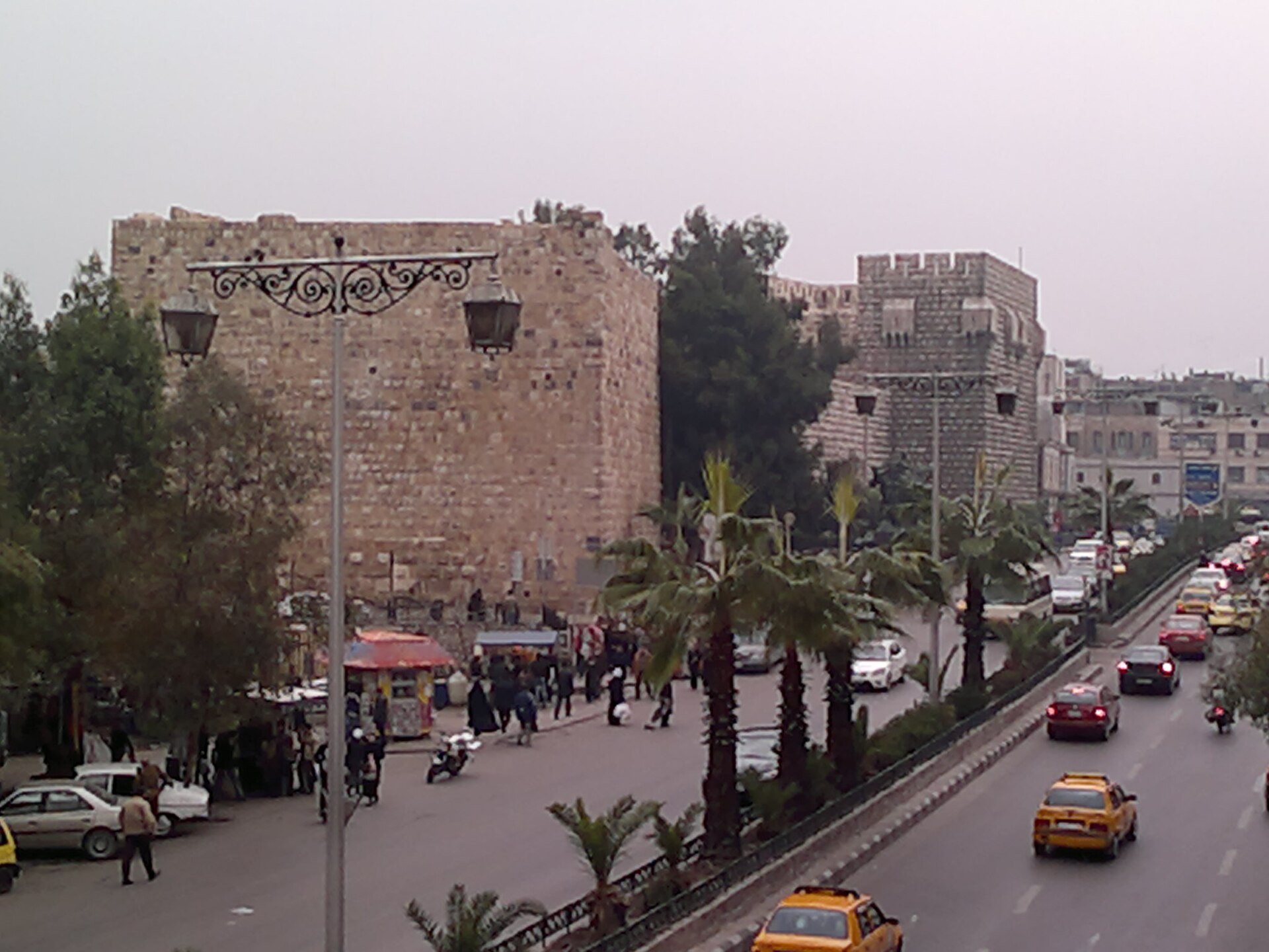 The great Zengid ruler Nur ad-Din took Damascus in 1154 and died in the citadel in 1174.