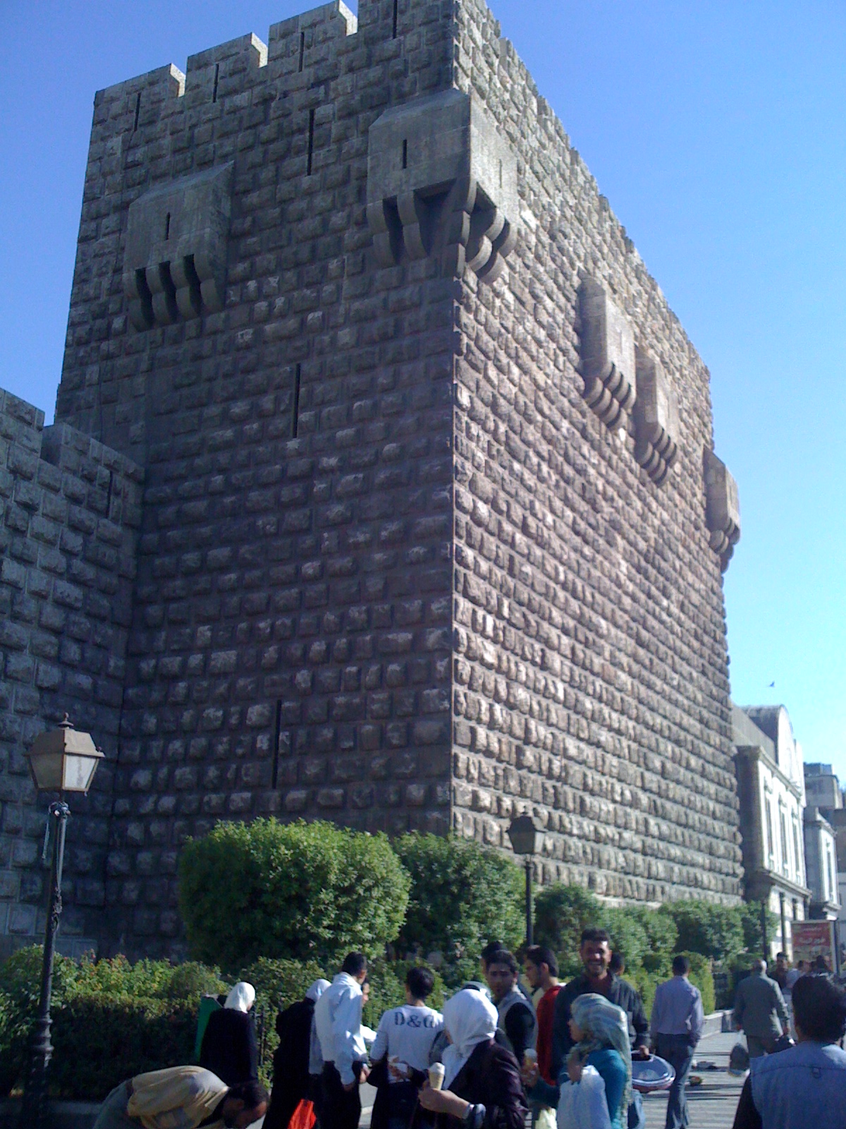 Saladin took Damascus in 1174, made the citadel his residence, and died there in 1193.