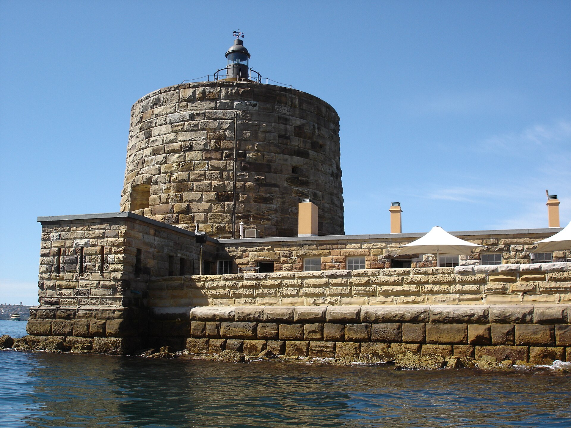 The Martello tower at Fort Denison