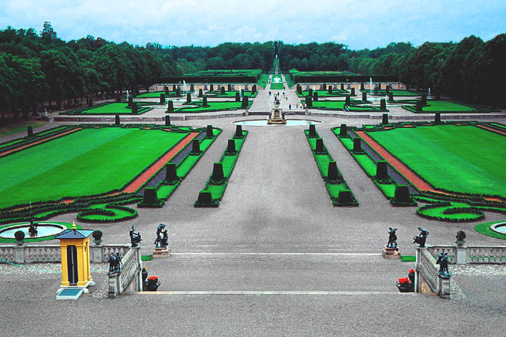 The wider park and grounds of the estate.