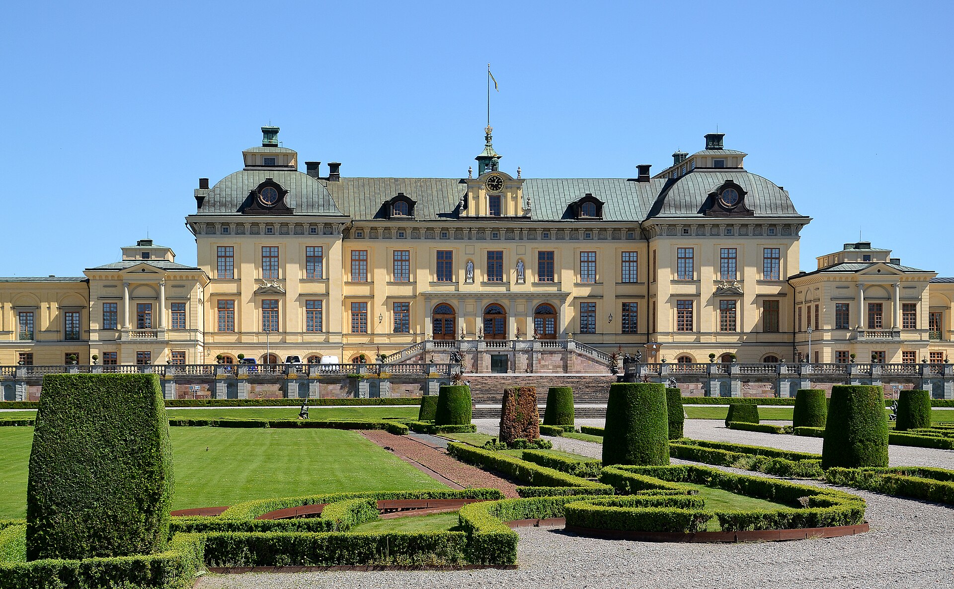 The whole royal domain of Drottningholm is a UNESCO World Heritage Site.