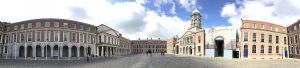 The great courtyard of Dublin Castle