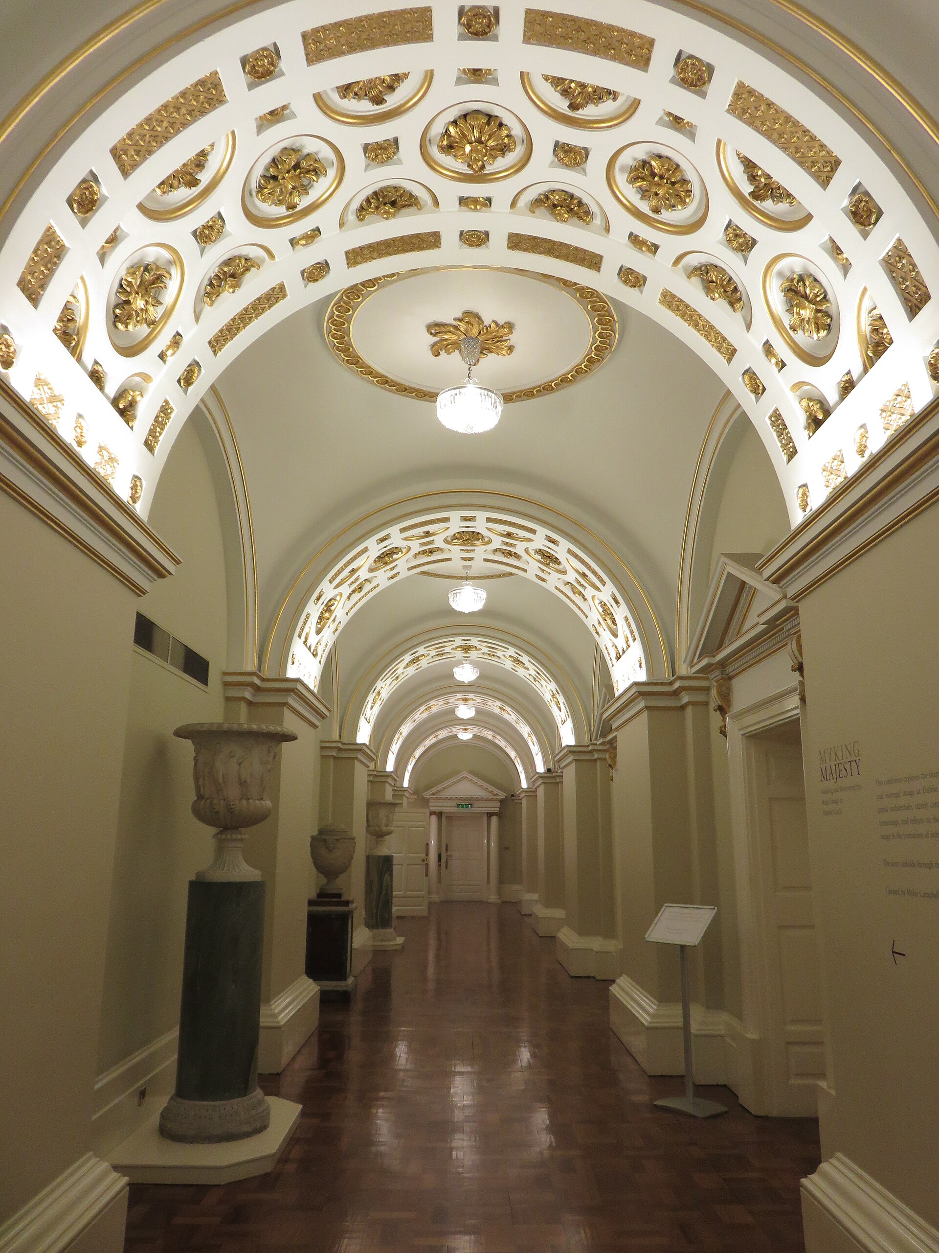 The State Corridor, part of the palace built after the fire of 1684