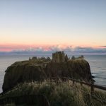 Dunnottar Castle on its sheer sea-girt rock, one of the most dramatically sited fortresses in Britain