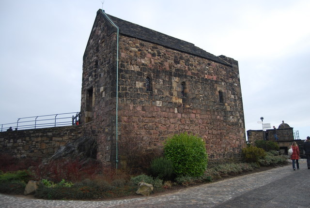 St Margaret's Chapel, the oldest surviving building in Edinburgh, dating from the early twelfth century