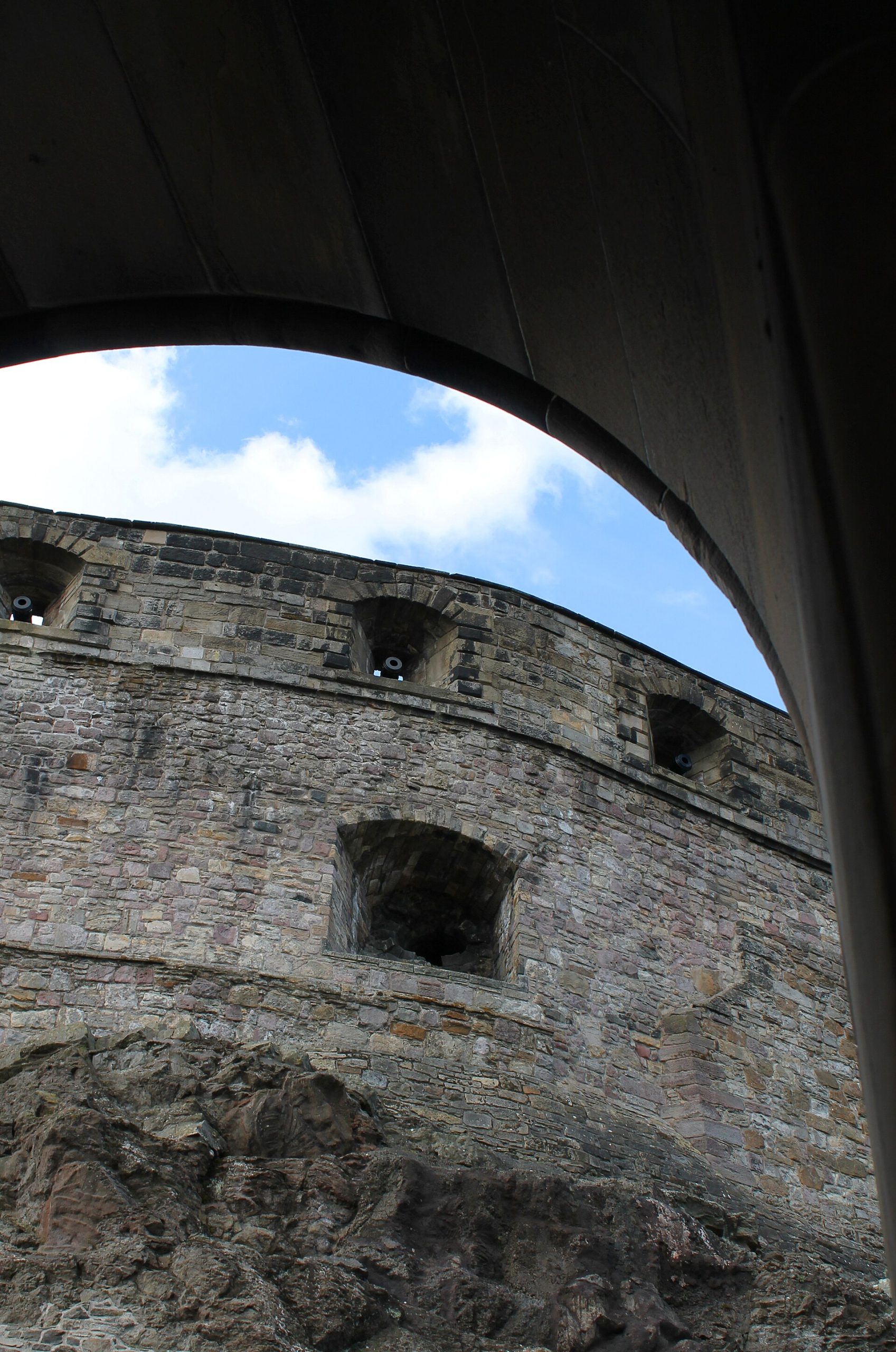 Edinburgh Castle floodlit above the city, the enduring symbol of Scotland's capital