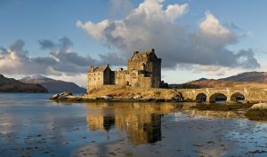 Eilean Donan under a Highland sky, the classic image of romantic Scotland