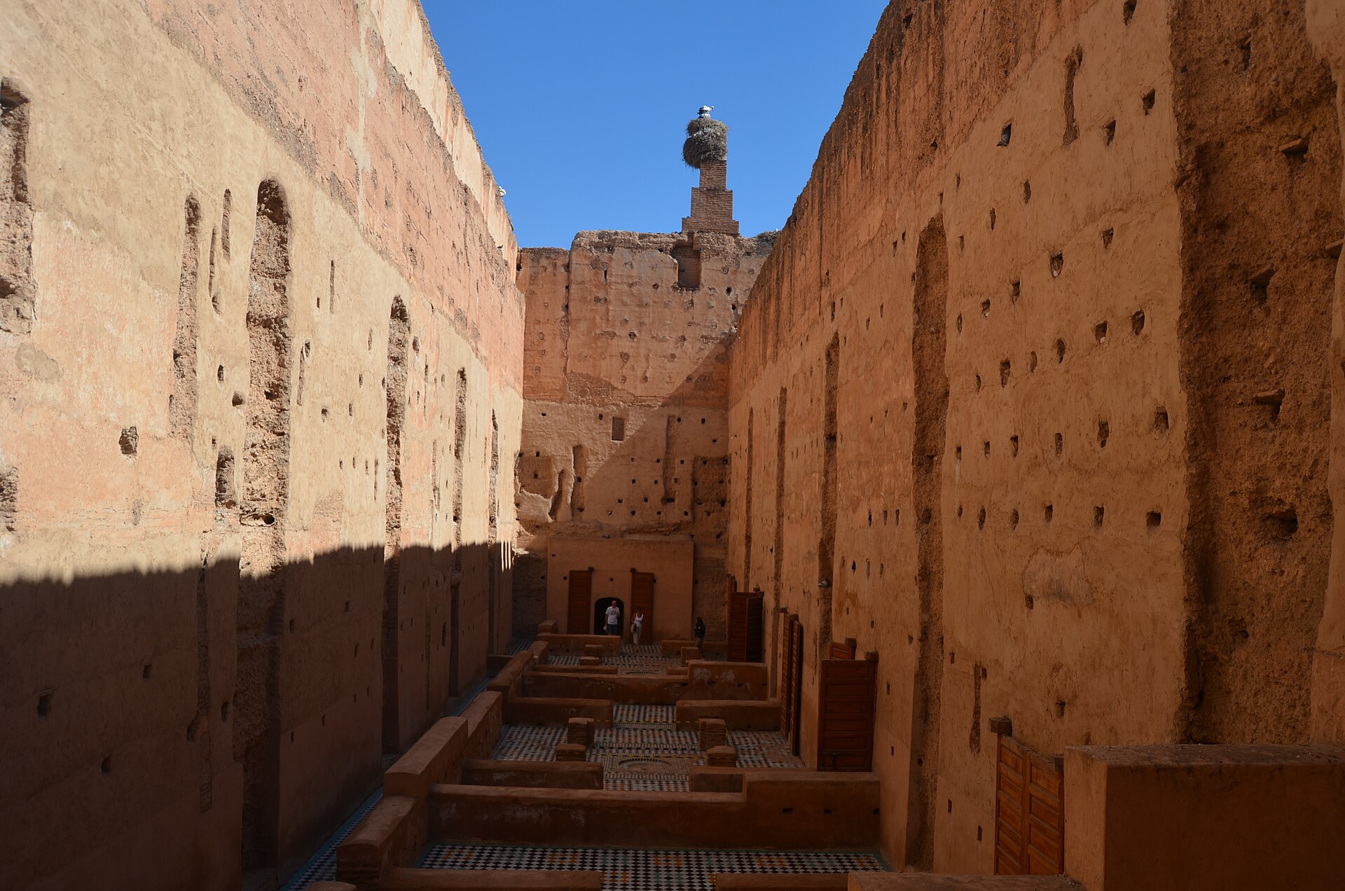 A walk among the ruins of El Badi