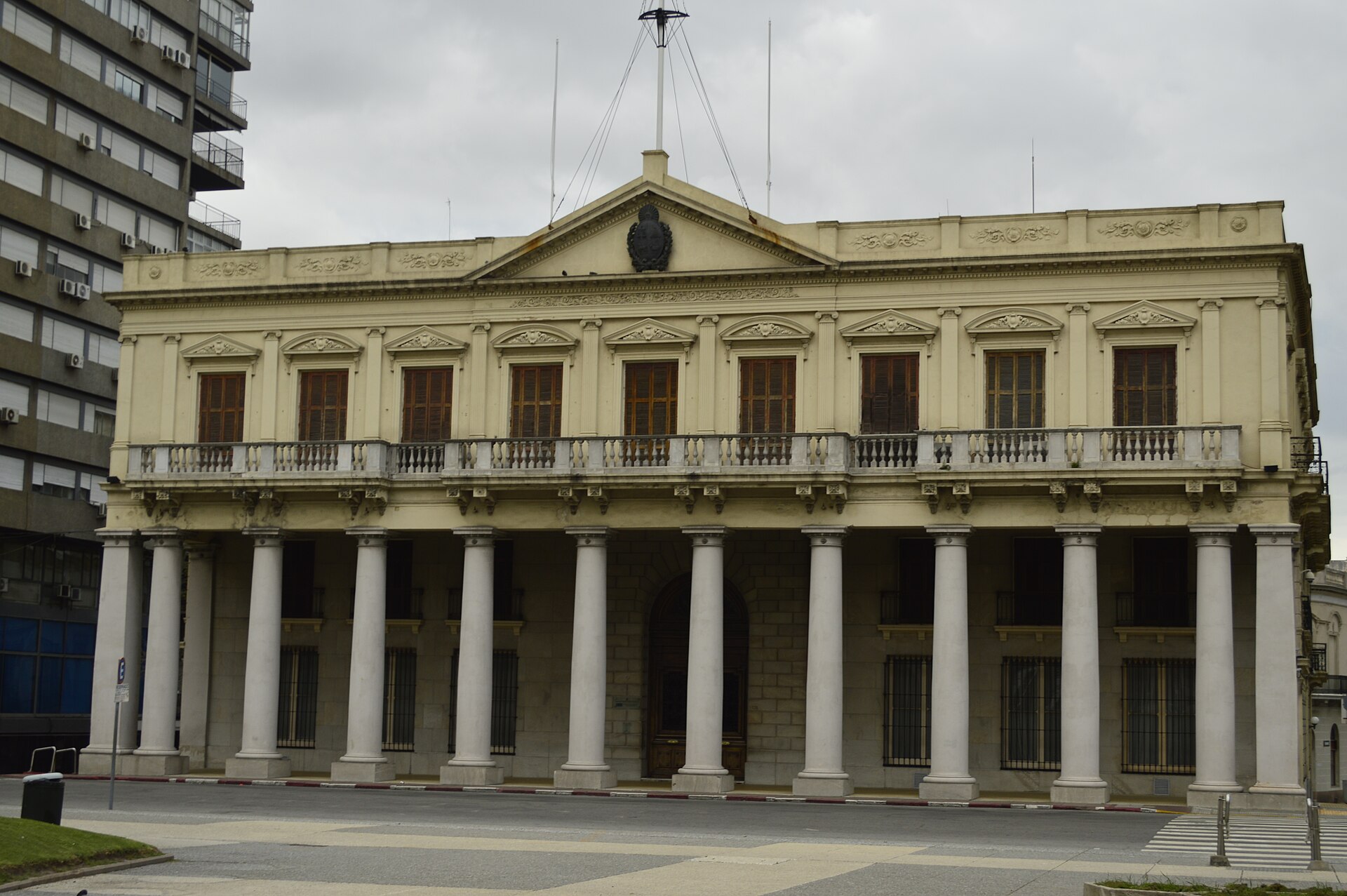 A view of the Palacio Estevez