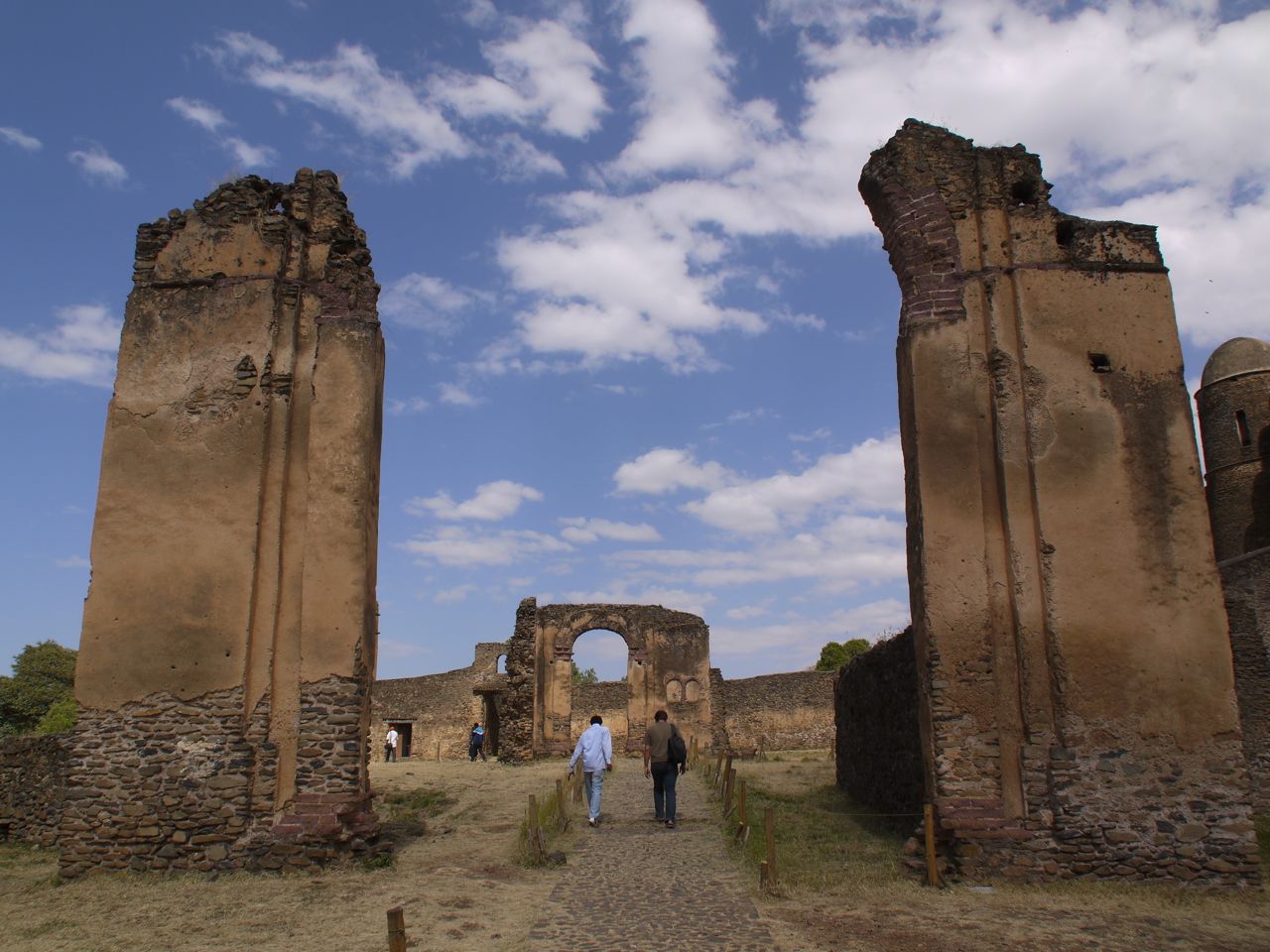 The stone castles of Fasil Ghebbi, one of the most remarkable royal complexes in Africa.