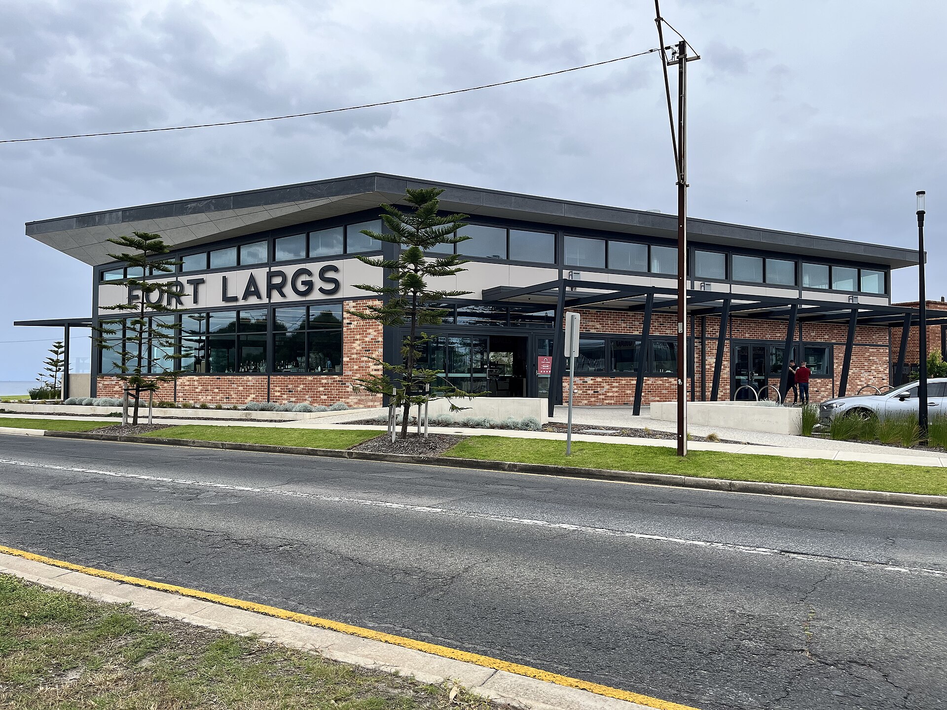 Like its neighbour, Largs never fired at an enemy