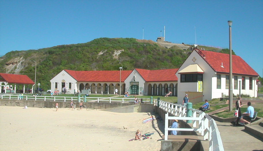 Fort Scratchley stands guard over the entrance to Newcastle Harbour