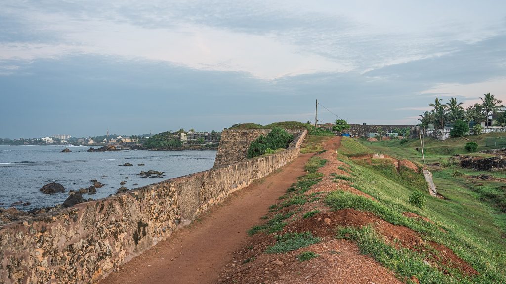 The fort as it served under British colonial rule