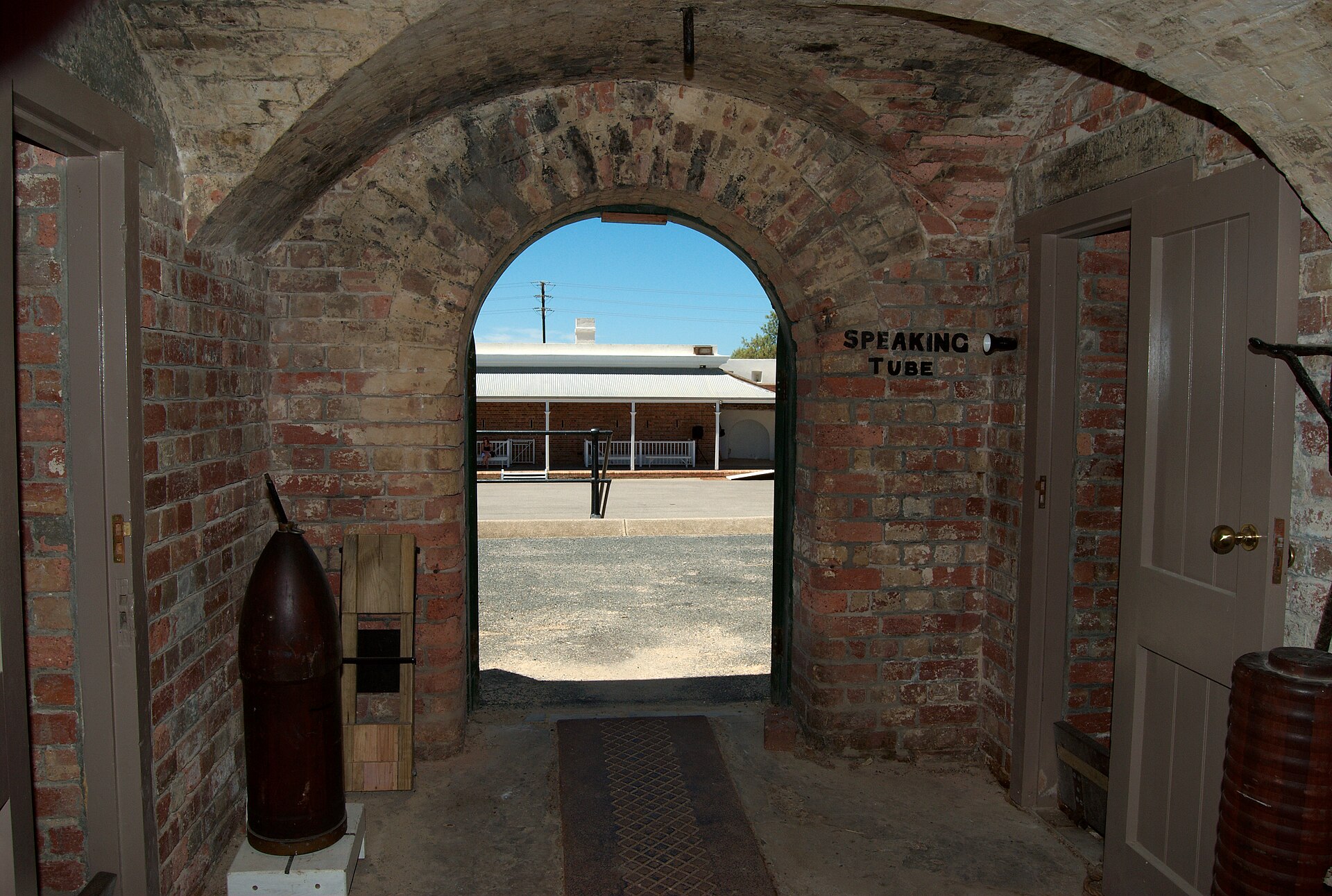 The fort became home to South Australia’s first permanent soldiers