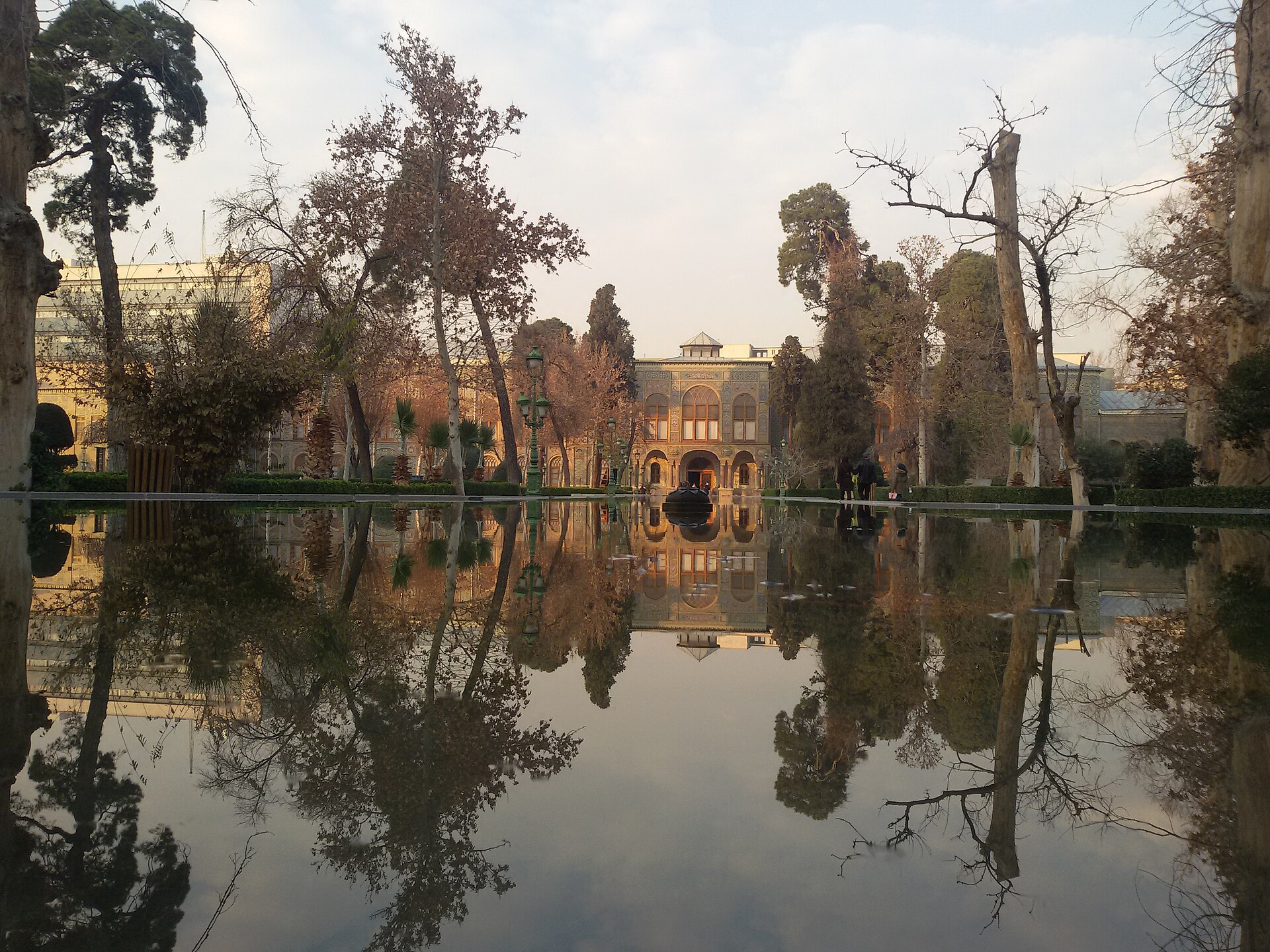 The Golestan Palace, a masterpiece of Persian art and architecture of the Qajar age.