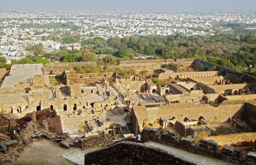 Golconda Fort, Hyderabad, India - lead