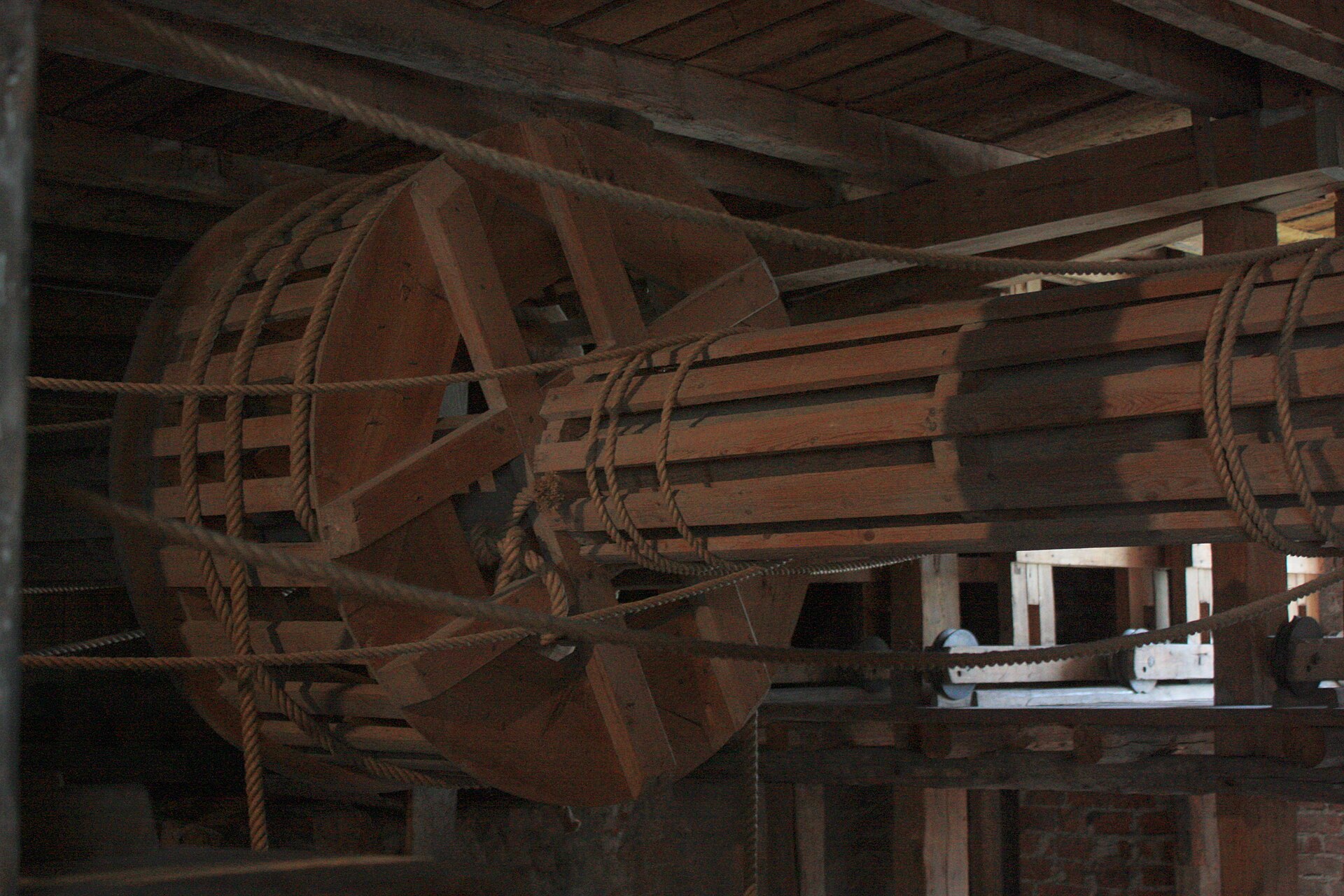 The theatre preserves its original stage machinery, a marvel of eighteenth-century craft.