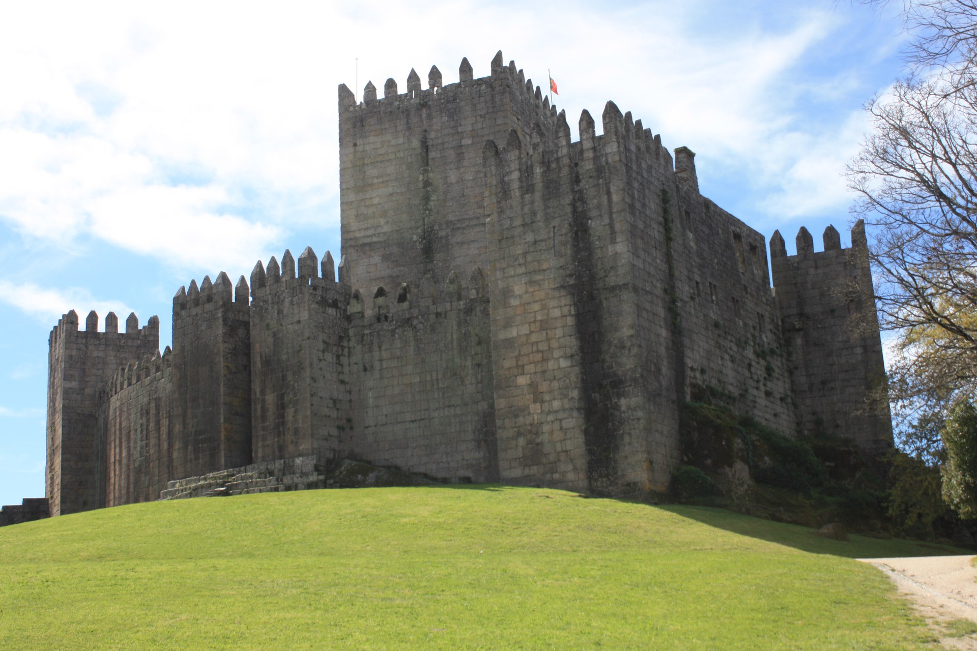Here, tradition holds, Afonso Henriques, first king of Portugal, was born.