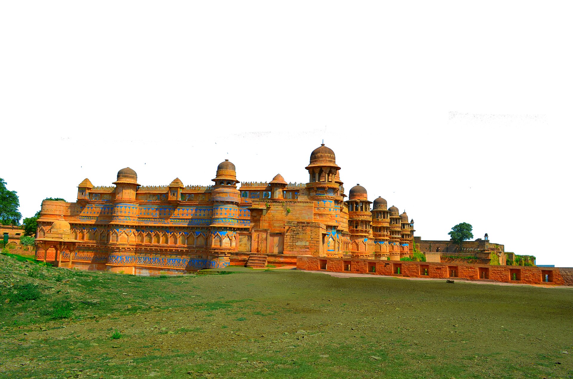 Raja Man Singh built the Gujari Mahal for his beloved queen Mrignayani.