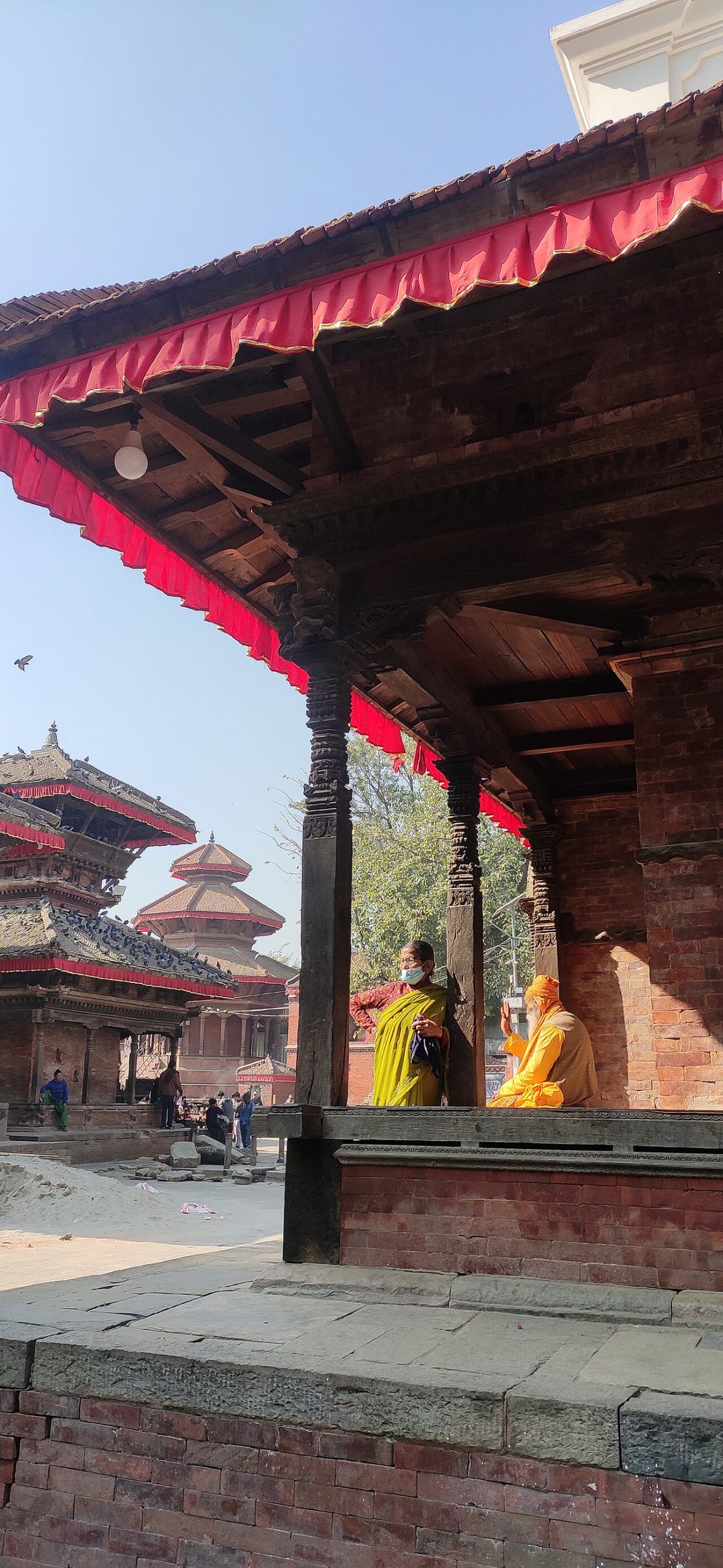 The carved architecture of Durbar Square