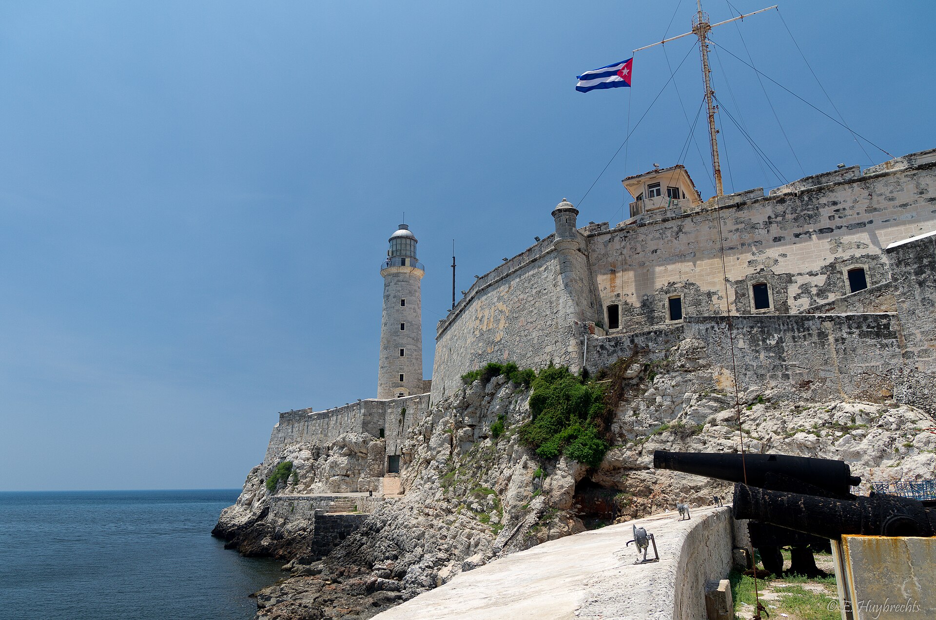 The Castillo de los Tres Reyes del Morro guarding Havana Bay