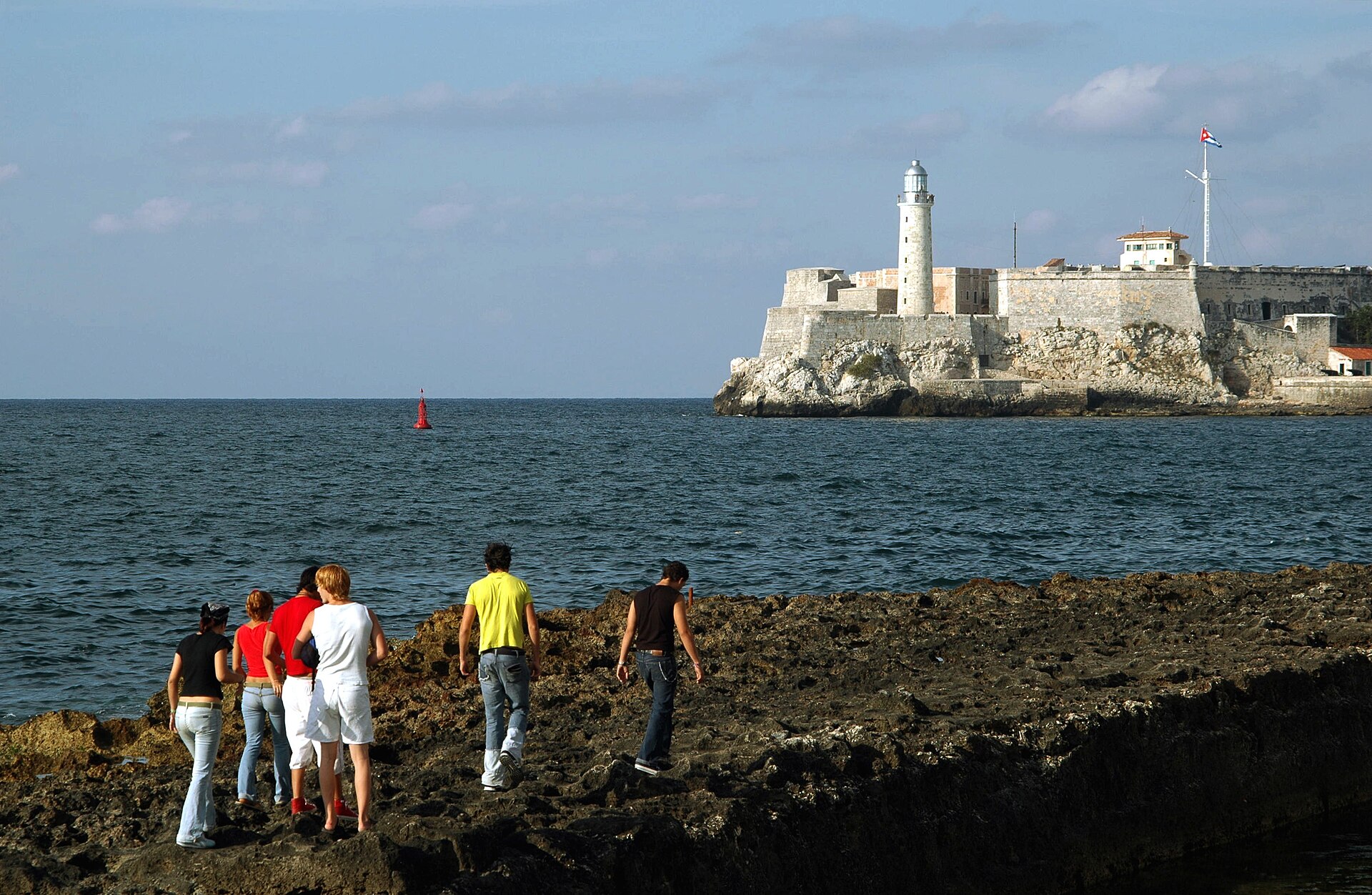The walls and batteries of El Morro in Havana