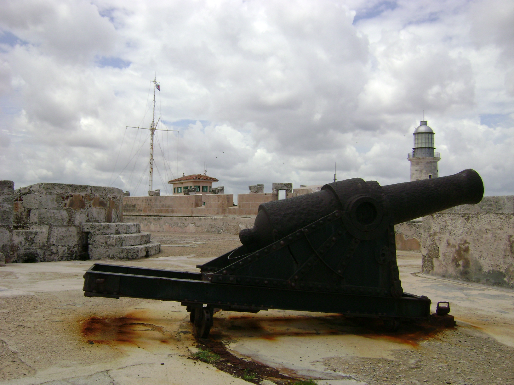 A view within the Castillo del Morro