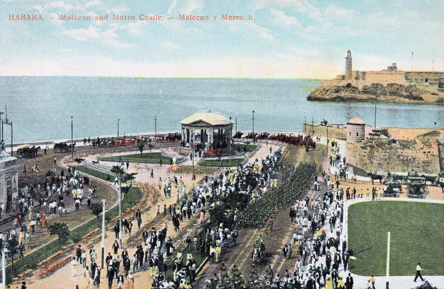 The Malecón and the Castillo del Morro of Havana