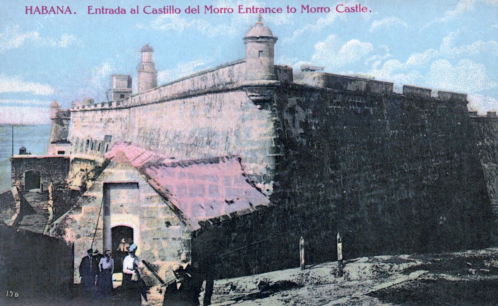The entrance to the Castillo del Morro