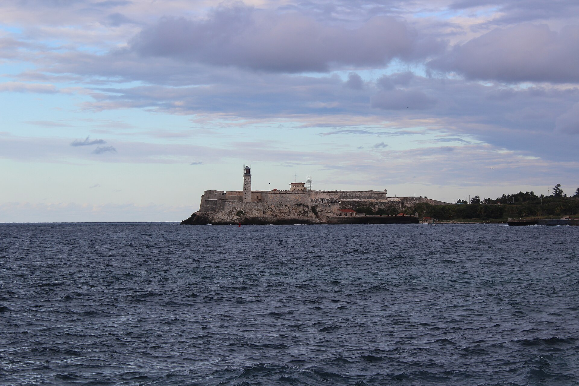 A panoramic view of the Castillo del Morro