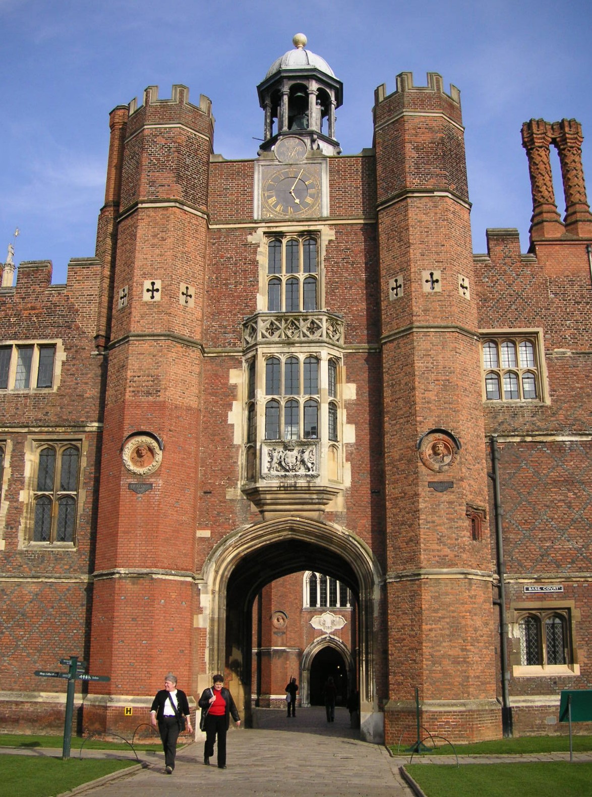 The Great Gatehouse of the Tudor palace