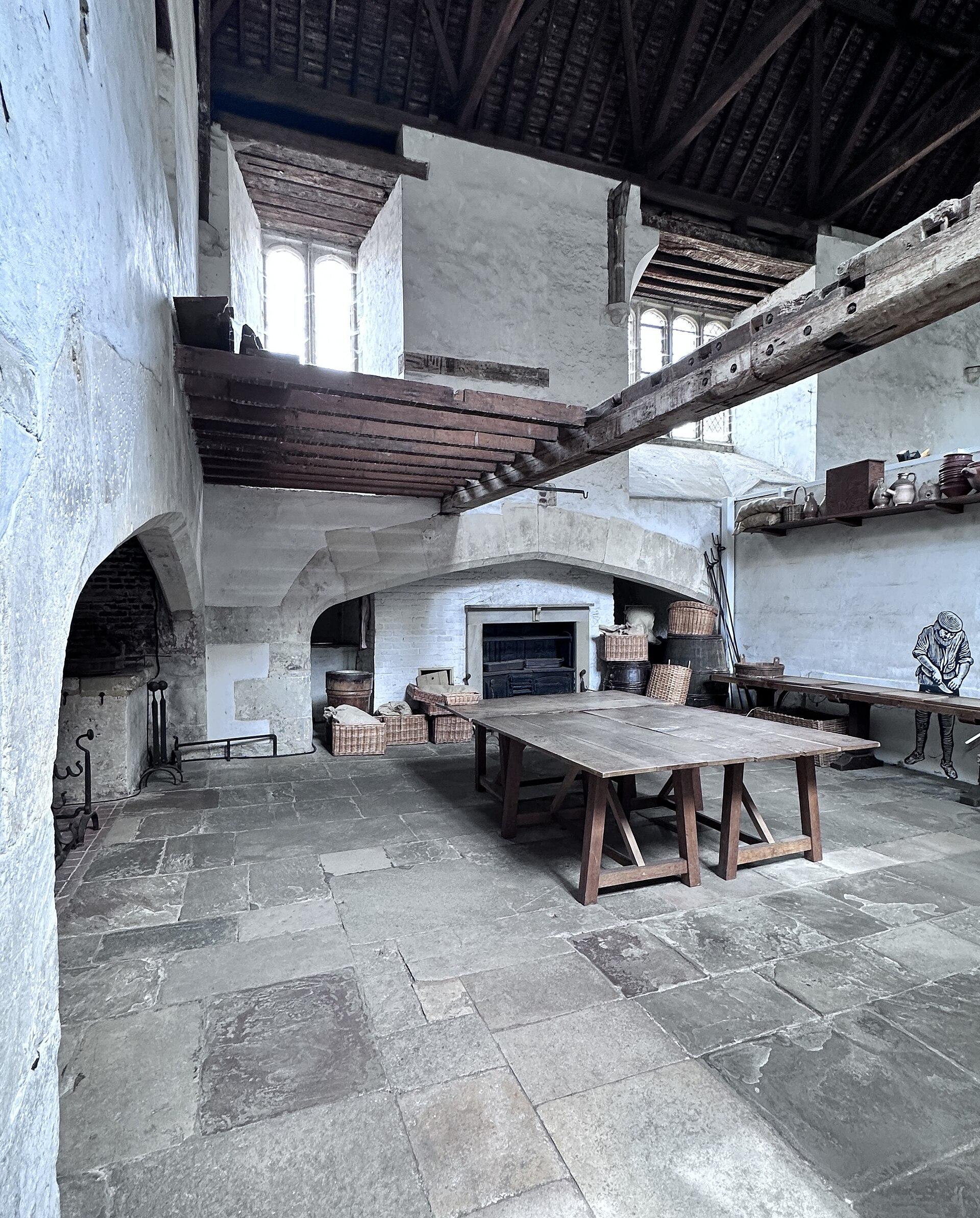 The great Tudor kitchens of Hampton Court