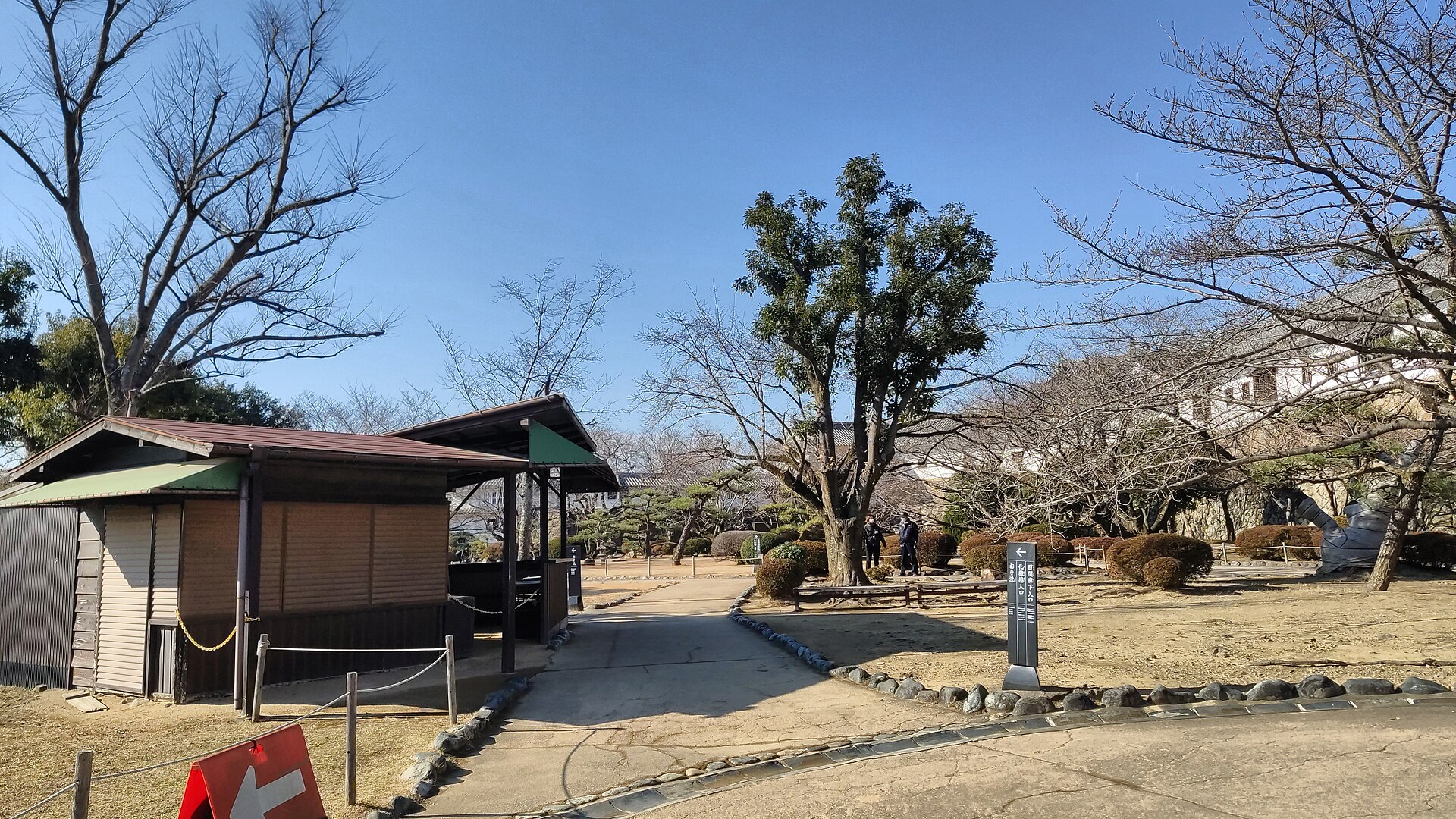 A special tower was built for Princess Sen, the granddaughter of Tokugawa Ieyasu.
