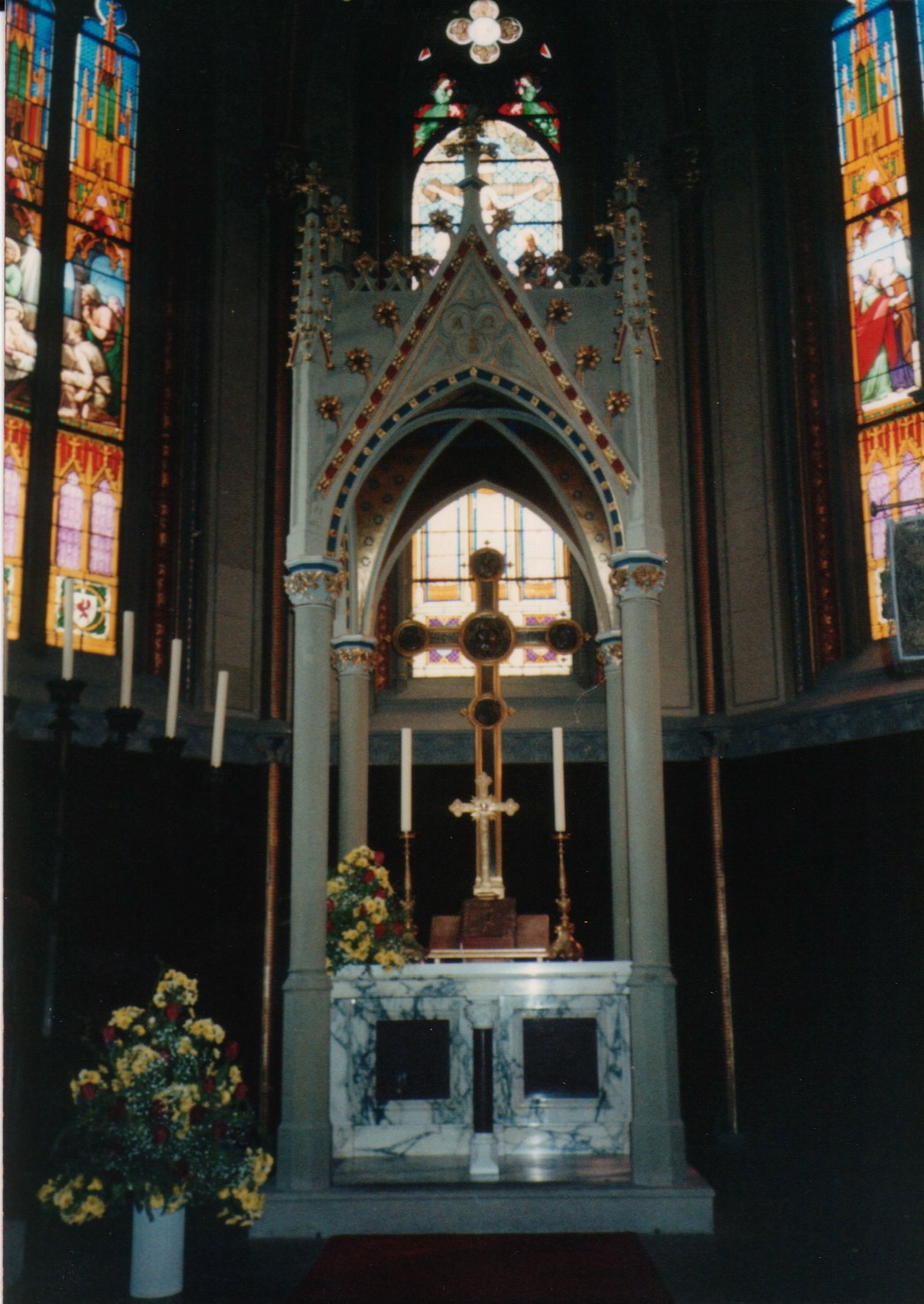 The Protestant chapel within the castle