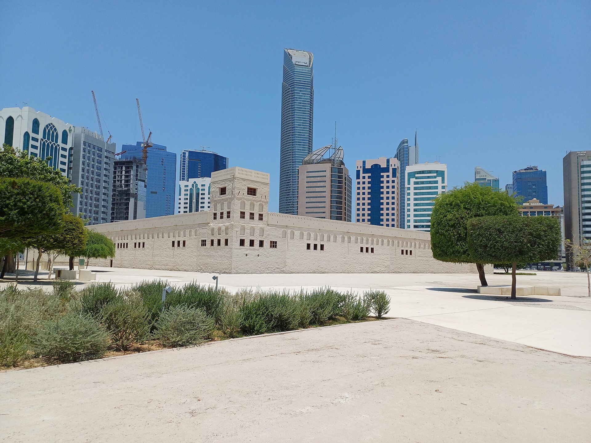 Qasr Al Hosn, the foundation stone of the emirate
