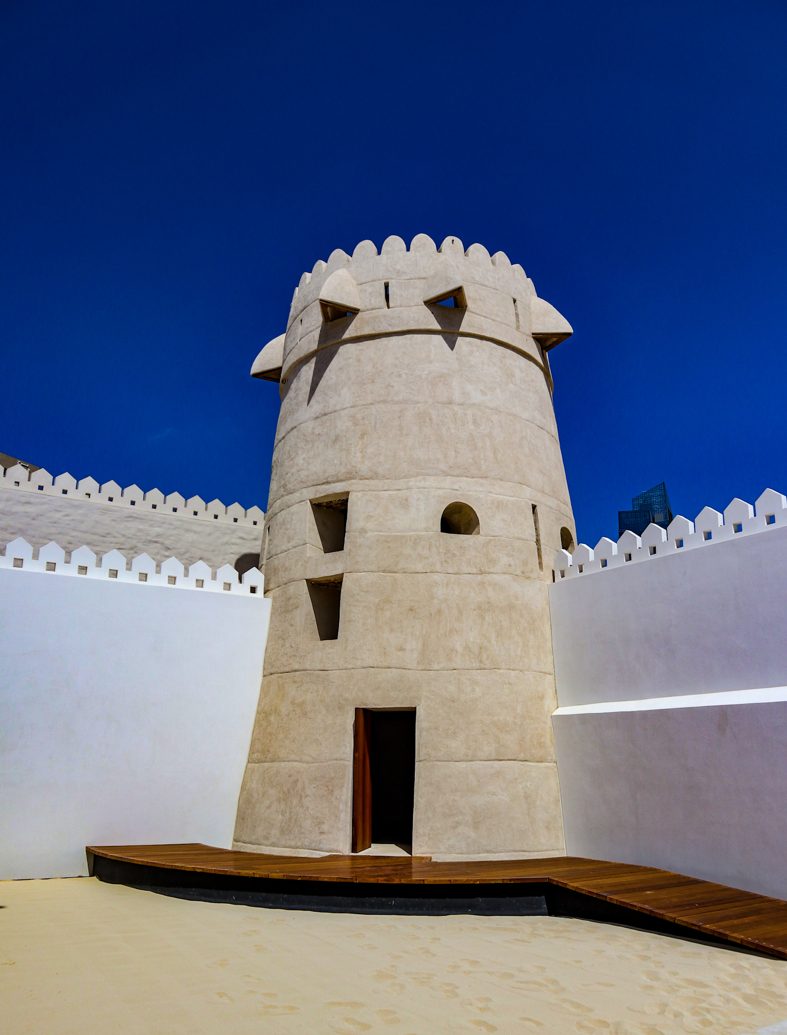 A watchtower of Qasr Al Hosn