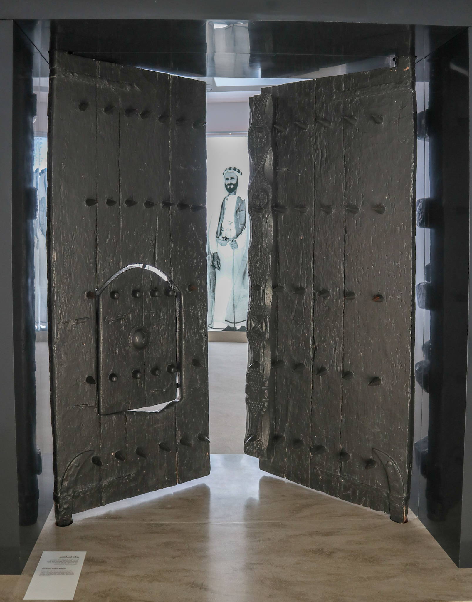 The old gates of Qasr Al Hosn