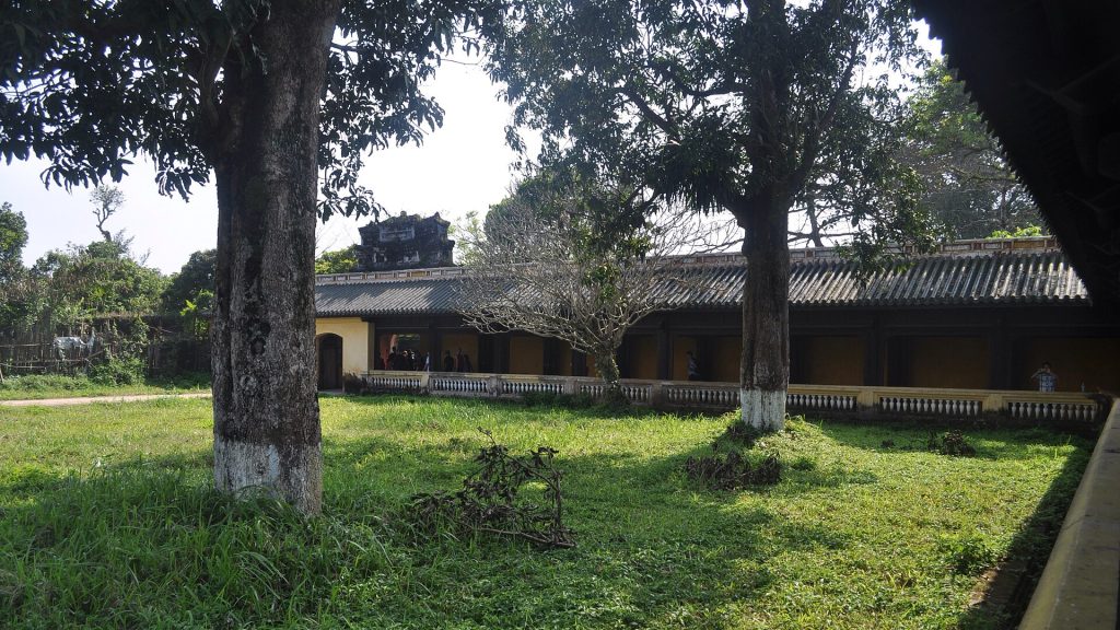 The citadel in the final years of the Vietnamese monarchy