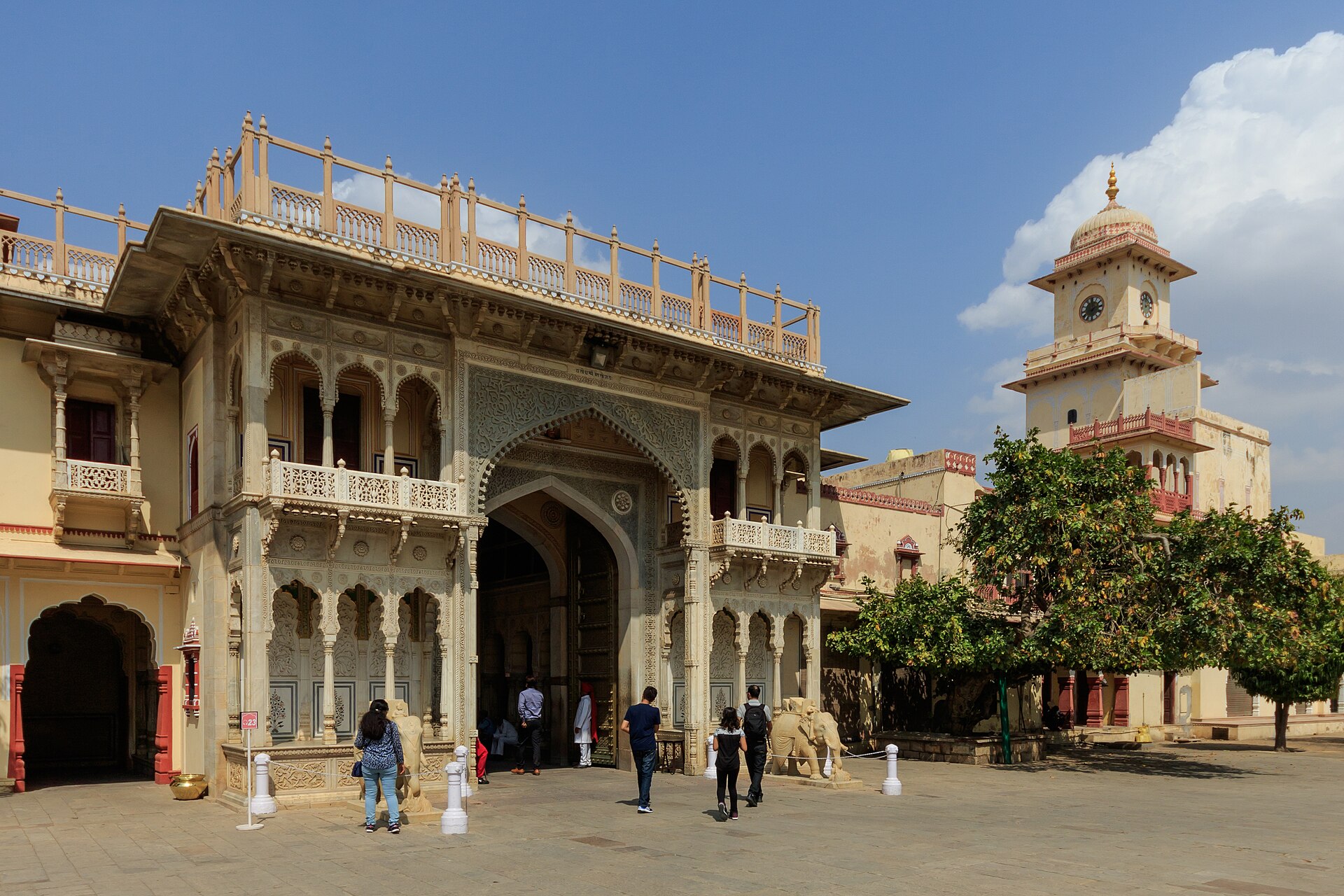 A pavilion within the complex, used for ceremonies and cultural gatherings.