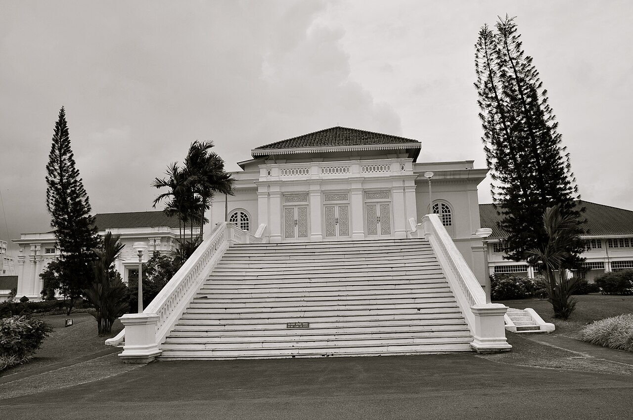 The Grand Palace of Johor, a symbol of the sultanate's confidence