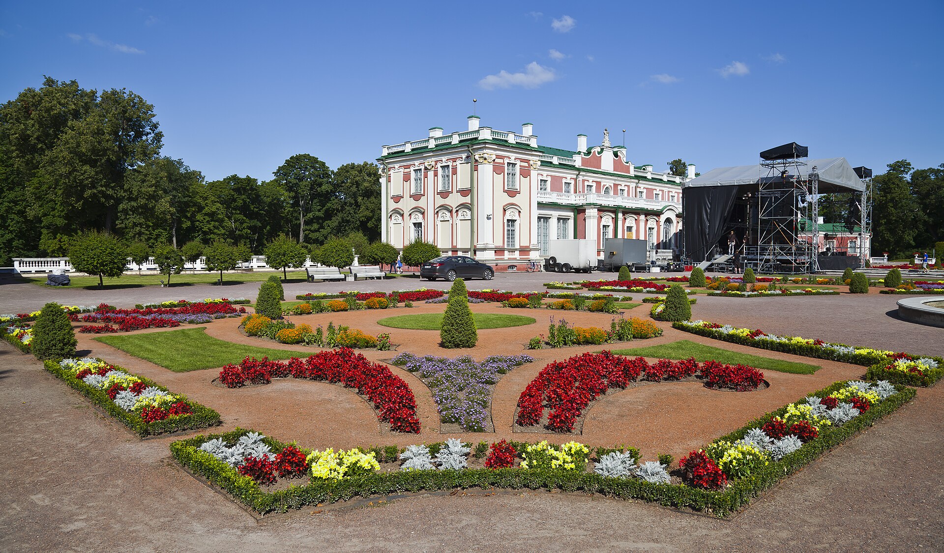 A view of Kadriorg Palace in Tallinn