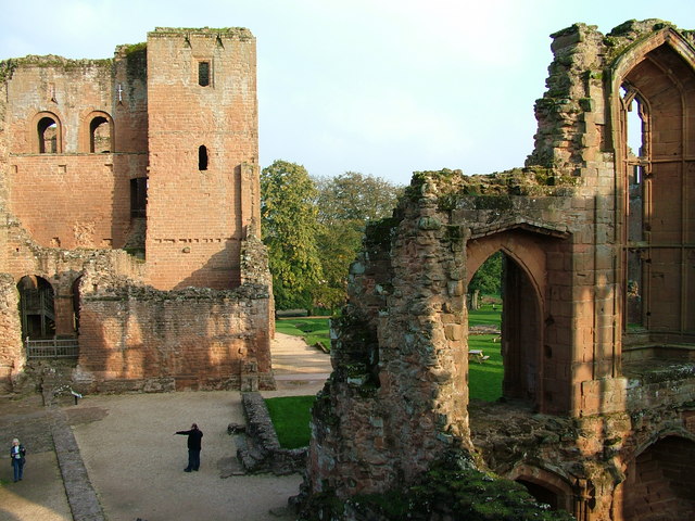 The keep and inner court, the oldest heart of a castle expanded by kings and great lords