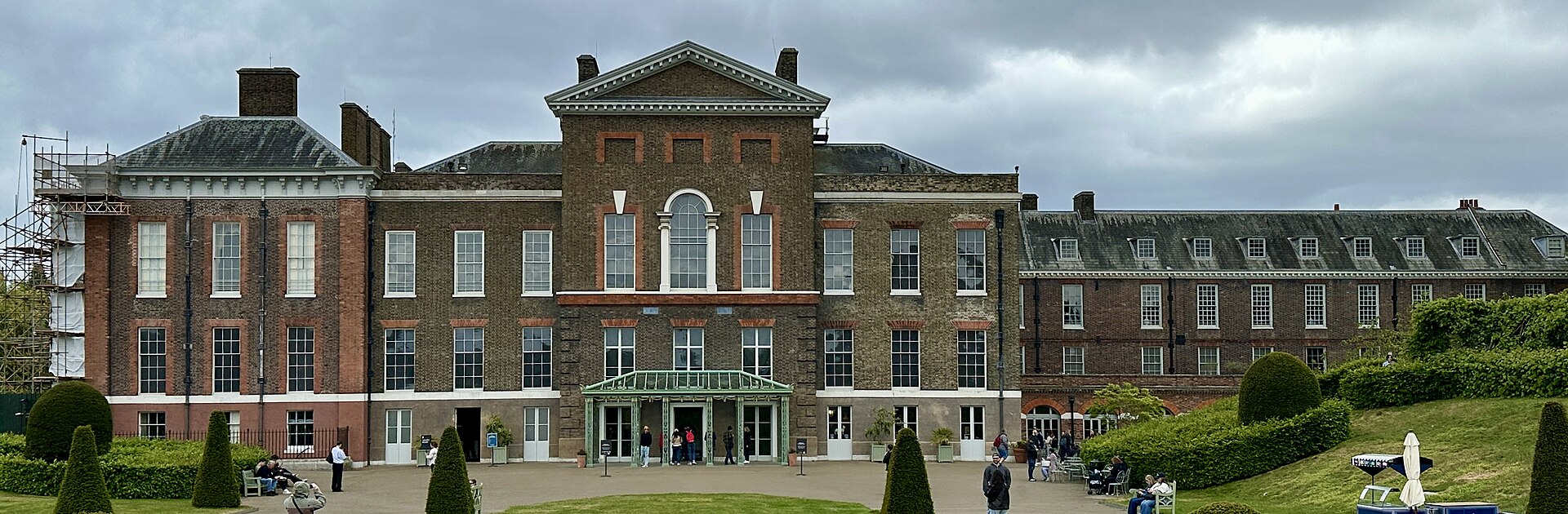 The east facade of Kensington Palace