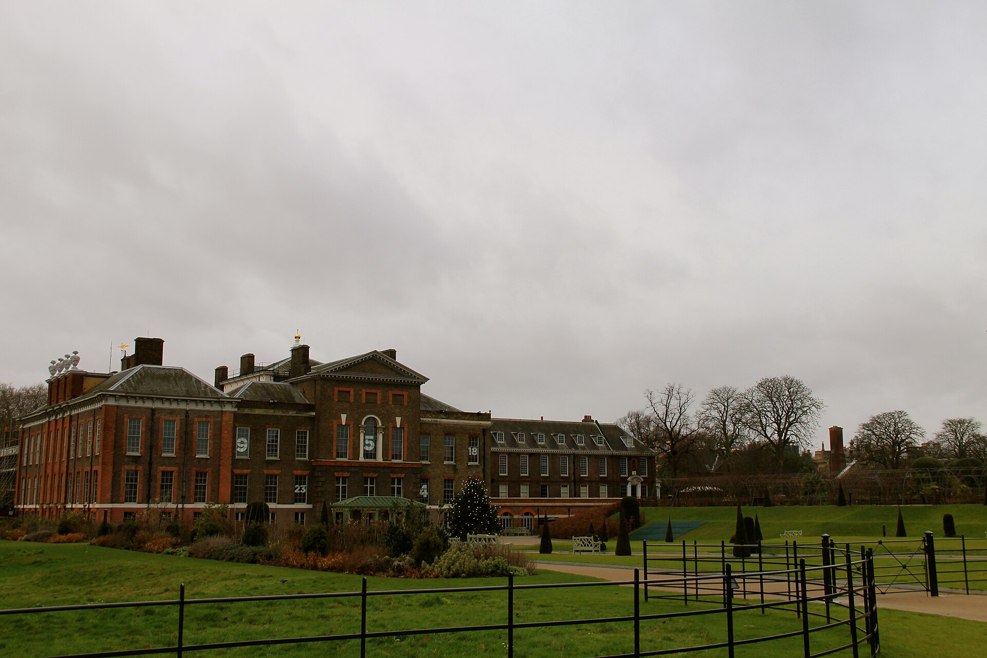 A view of Kensington Palace