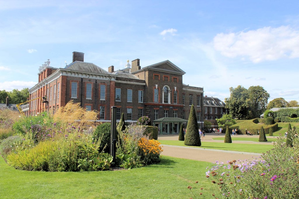 The east front of Kensington Palace