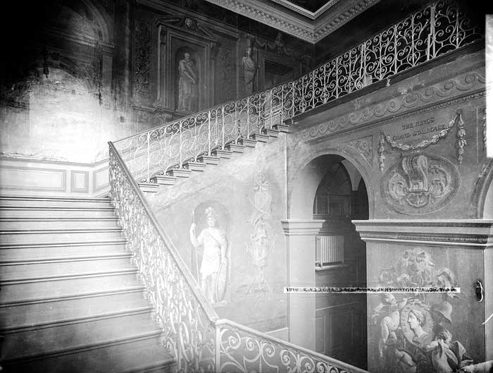 The King's Grand Staircase, painted by William Kent