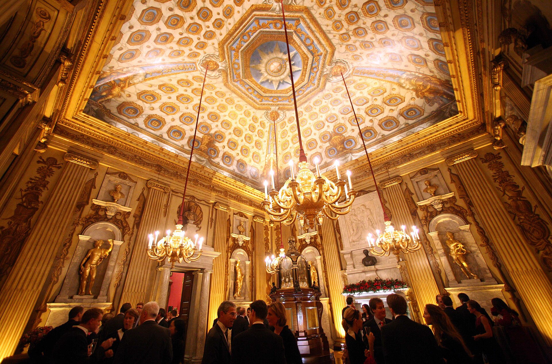 The Cupola Room, the principal state room