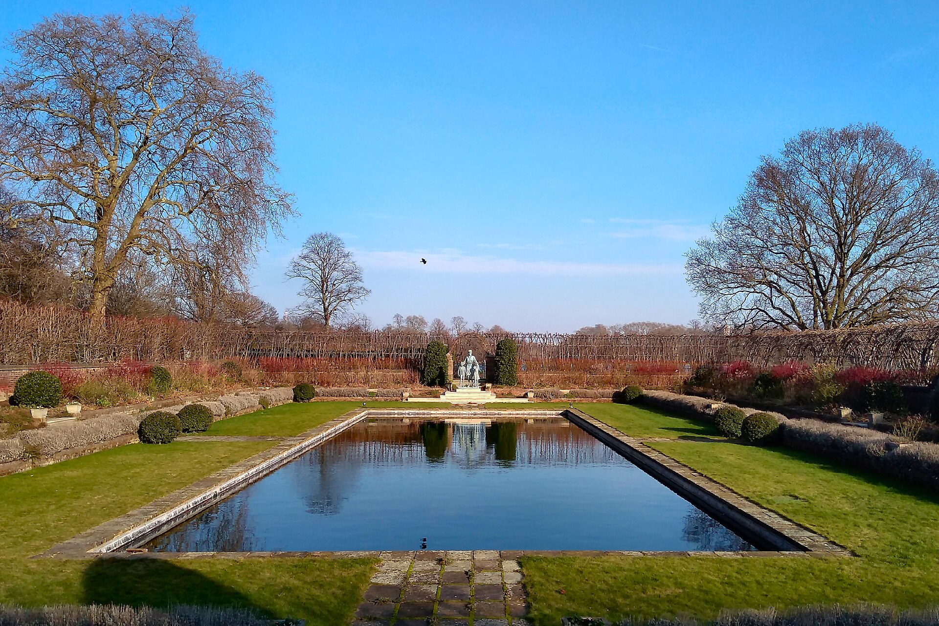 The Sunken Garden at Kensington Palace